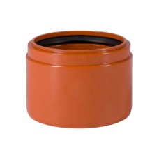 Переход НПВХ (ПВХ) Дн 160 коричневый безнапорный на раструб керамической трубы Ostendorf KGUSM