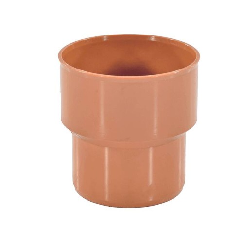 Переход НПВХ (ПВХ) на чугун Дн 110 коричневый безнапорный б/манжеты Ostendorf KGUG в Красноярске