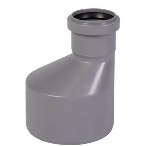 Переход НПВХ (ПВХ) с раструбом Дн 110-50 серый безнапорный в/к ТУ 6-19-307-86 Хемкор в Красноярске