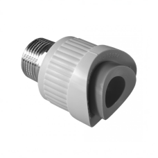 Седло вварное PP-R серое НР (НАР) Дн 90-3/4" Wavin Ekoplastik