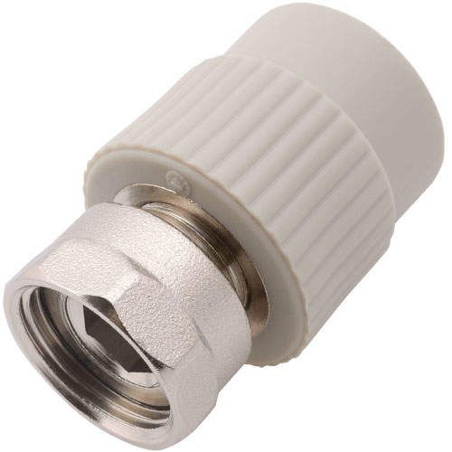 Переход PP-R серый с накидной гайкой Дн 25-3/4" Wavin Ekoplastik в Красноярске