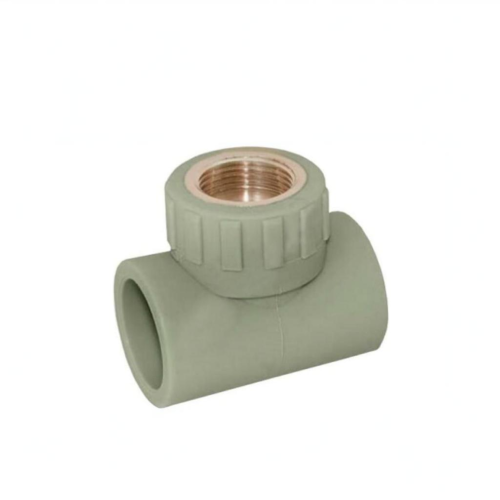 Тройник PP-R комбинированный серый ВР (ВН) Дн 32-1/2" Wavin Ekoplastik в Красноярске