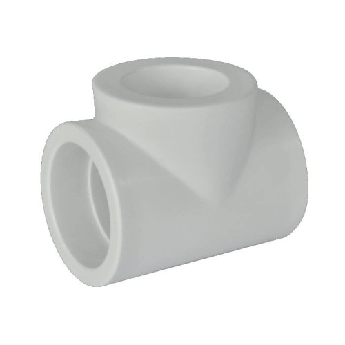 Тройник PP-R редукционный Дн 110-90-110 белый Pro Aqua в Красноярске