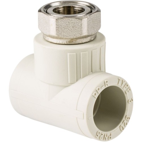 Тройник PP-R с накидной гайкой Дн 32-1 1/4" Pro Aqua в Красноярске