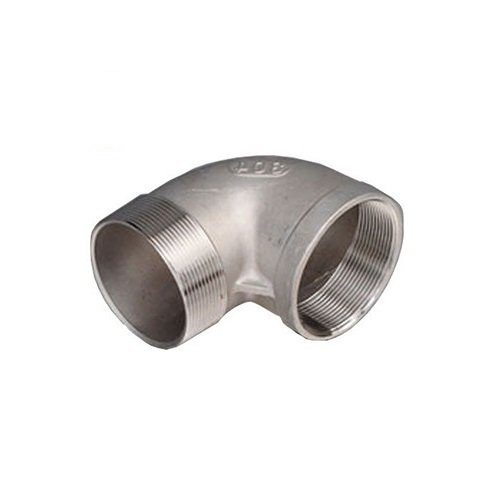 Отвод нержавеющий резьбовой НР-ВР Ру 16 AISI 316 50 мм 2"