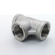 Тройник чугунный оцинкованный ВР (ВН) 50 мм 2" ГОСТ 8948-75