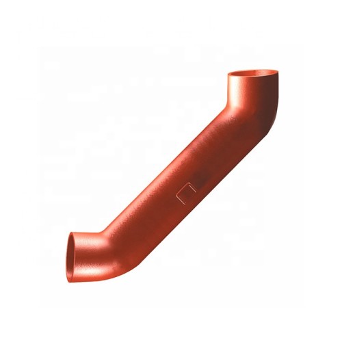 Отвод чугунный SML Ду 100 88гр с успокоительным участком безраструбный Китай в Красноярске