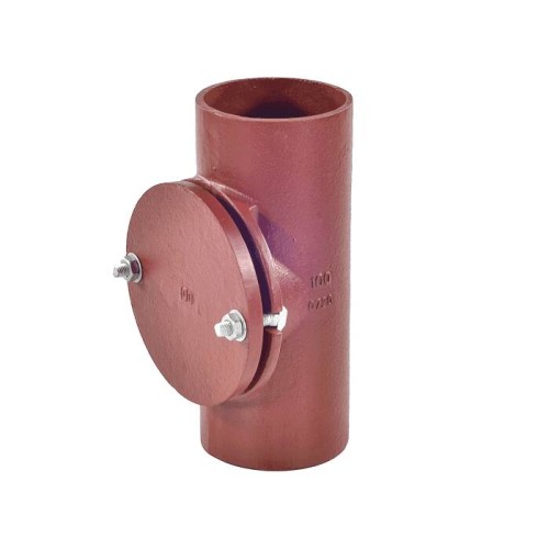 Ревизия чугунная SML Ду-100 с круглой крышкой безраструбная Китай в Красноярске