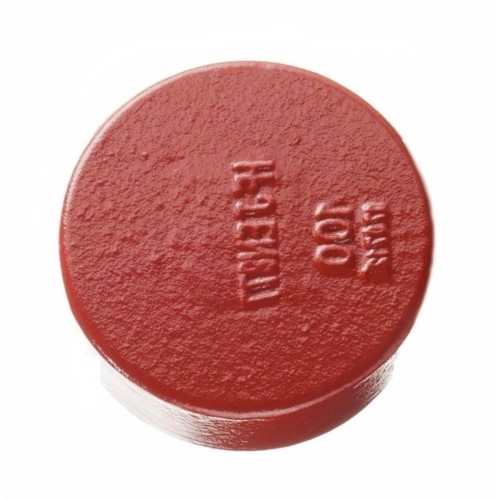 Заглушка чугунная SML Ду-125 торцевая безраструбная Китай в Красноярске