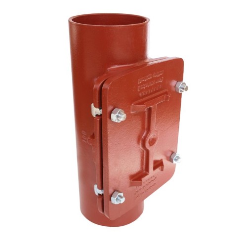 Ревизия чугунная SML Ду-200 с прямоугольной крышкой безраструбная Китай в Красноярске