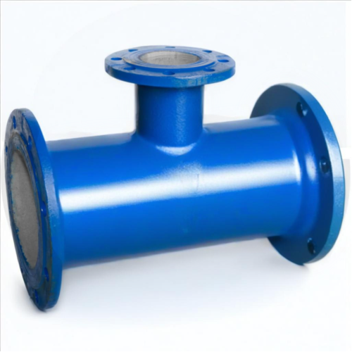 Тройник фланцевый ТФ Ду 80-80 (L=330-165) ВЧШГ с ЦПП цинк+AL ГОСТ ISO 2531-2012 в Красноярске