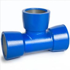 Тройник раструбный ТР Ду 200-150 Тайтон ВЧШГ с ЦПП цинк+AL ГОСТ ISO 2531-2012