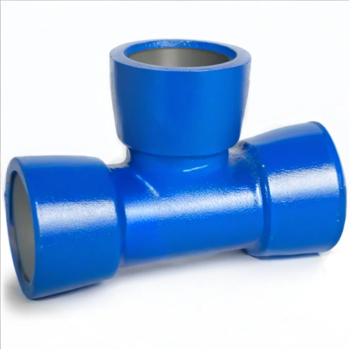 Тройник раструбный ТР Ду 100-100 45 градусов Тайтон ВЧШГ с ЦПП цинк+AL ГОСТ ISO 2531-2012 в Красноярске