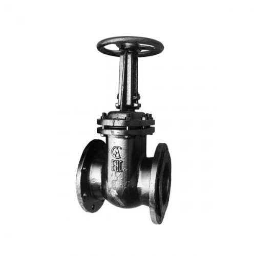 Задвижка клиновая чугунная фланцевая с выдвижныи шпинделем Ру 6 30ч7бк ЛМЗ 200 мм