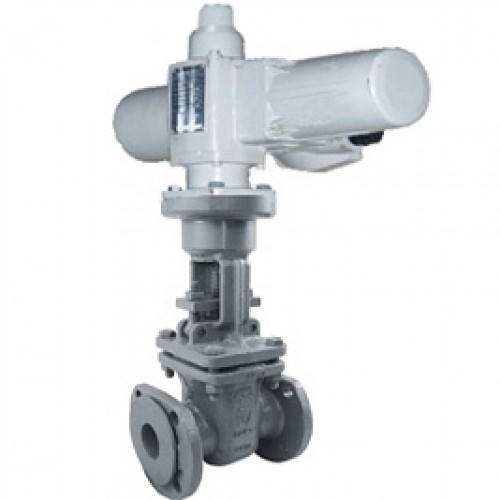 Задвижка стальная с электроприводом ГЗ и выдвижным шпинделем 30с941нж 80х210 мм в Красноярске