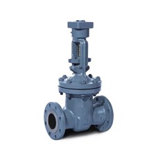 Задвижка стальная фланцевая Ду-80 Ру-40 L=310мм (Т<450°С) 30лс915нж ЧАЗ