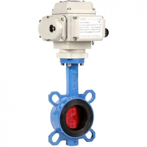 Затвор с нержавеющий диском и электроприводом межфланцевый 1,6 МПа EPDM Benarmo 200 мм в Красноярске