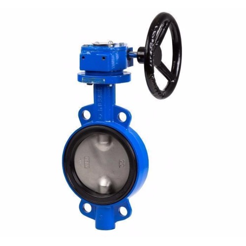 Затвор с чугунным диском и редуктором фланцевый 1,6 МПа EPDM Benarmo 300х178 мм в Красноярске