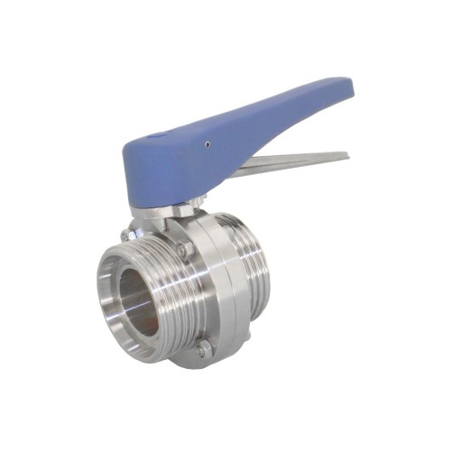 Затвор ручной с нержавеющий диском и рукояткой межфланцевый и внутренней резьбой 0,8 МПа EPDM NK-DZm NK 15х66 мм в Красноярске