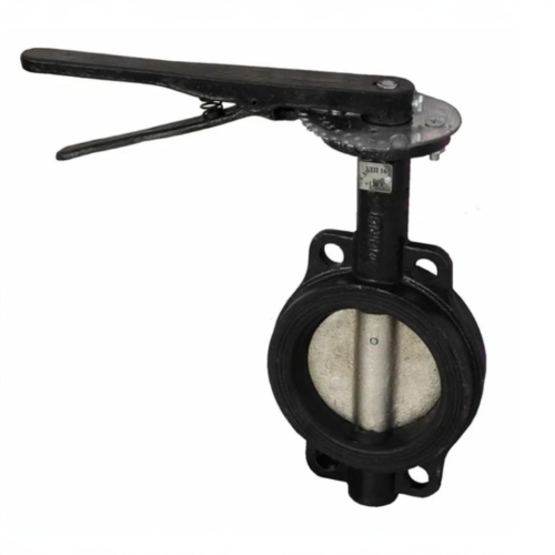 Затвор ручной с чугунным диском и рукояткой межфланцевый 1,6 МПа EPDM ЗДМ 03 Ридан 300 мм в Красноярске